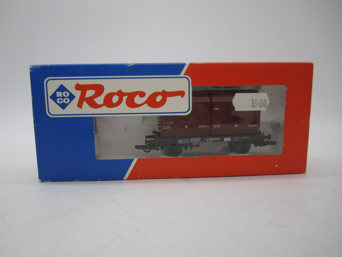 Roco H0 - 46116 - Kolentransportwagen van de DB
