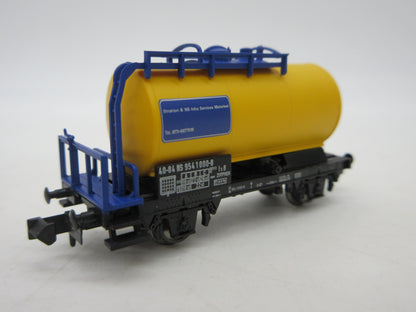 Minitrix N - 15629 - 3-delige set ketelwagen "Strukton" van de NS