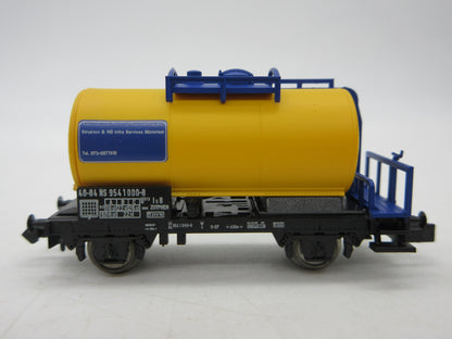 Minitrix N - 15629 - 3-delige set ketelwagen "Strukton" van de NS