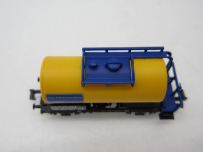 Minitrix N - 15629 - 3-delige set ketelwagen "Strukton" van de NS