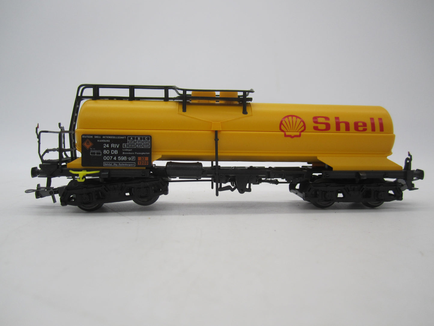 Electrotren H0 - 5432K - 4-assige ketelwagen "Shell" van de DB