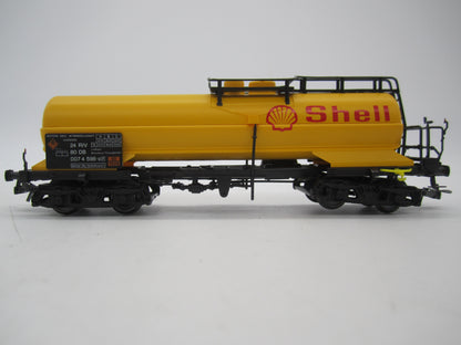 Electrotren H0 - 5432K - 4-assige ketelwagen "Shell" van de DB