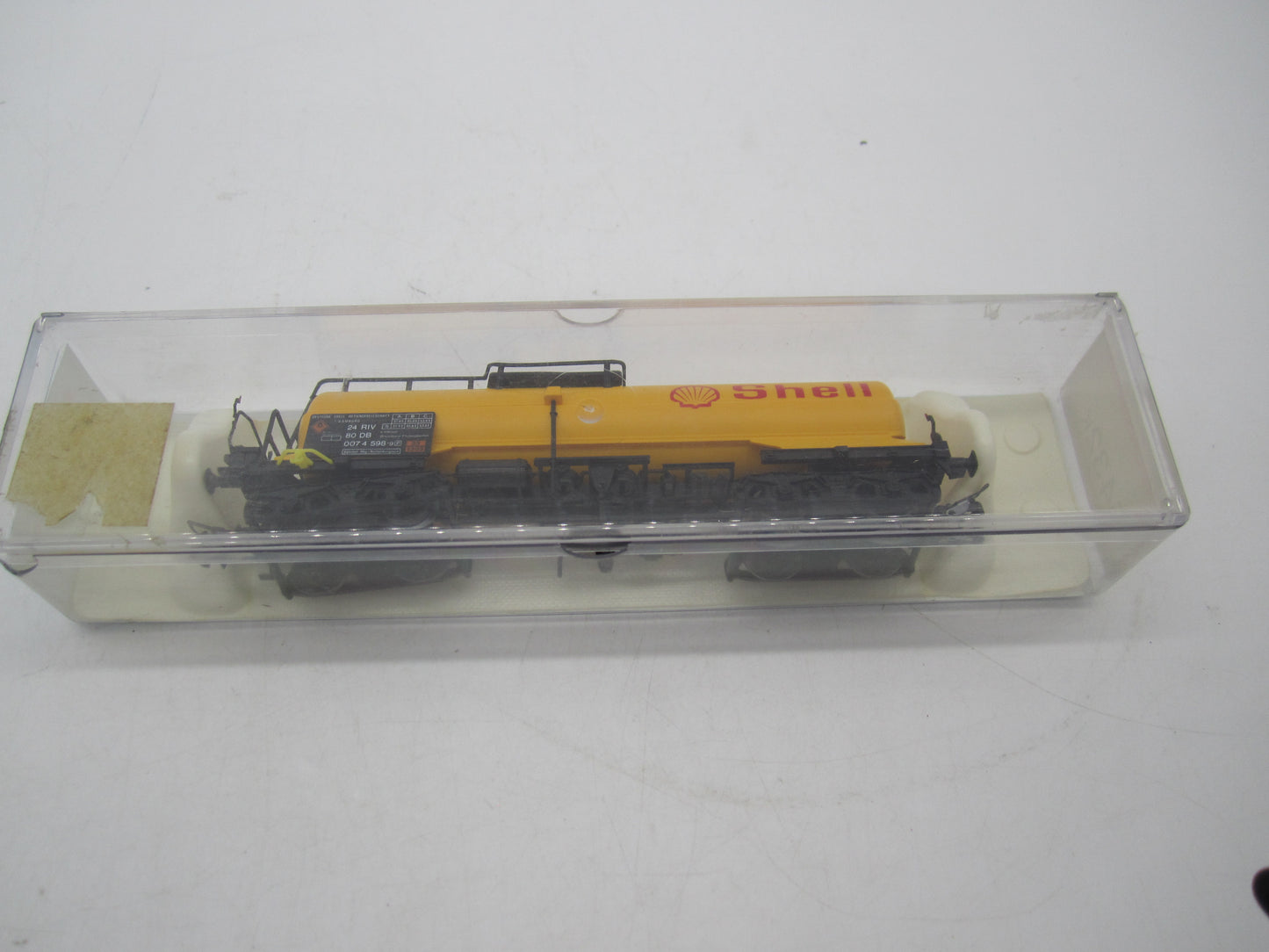 Electrotren H0 - 5432K - 4-assige ketelwagen "Shell" van de DB