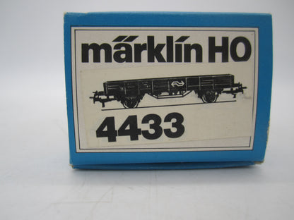 Märklin H0 - 4433 - Platte wagen van de NS