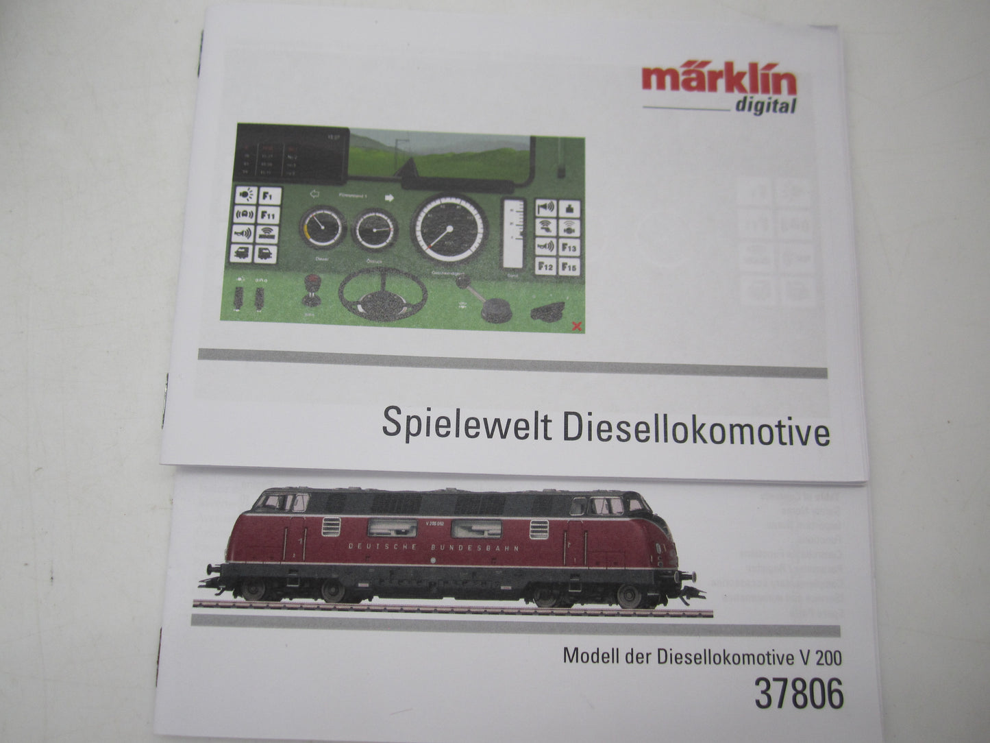 Märklin H0 - 37806 - Dieselloc, V200 van de DB - MFX+/Sound