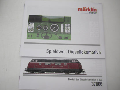 Märklin H0 - 37806 - Dieselloc, V200 van de DB - MFX+/Sound
