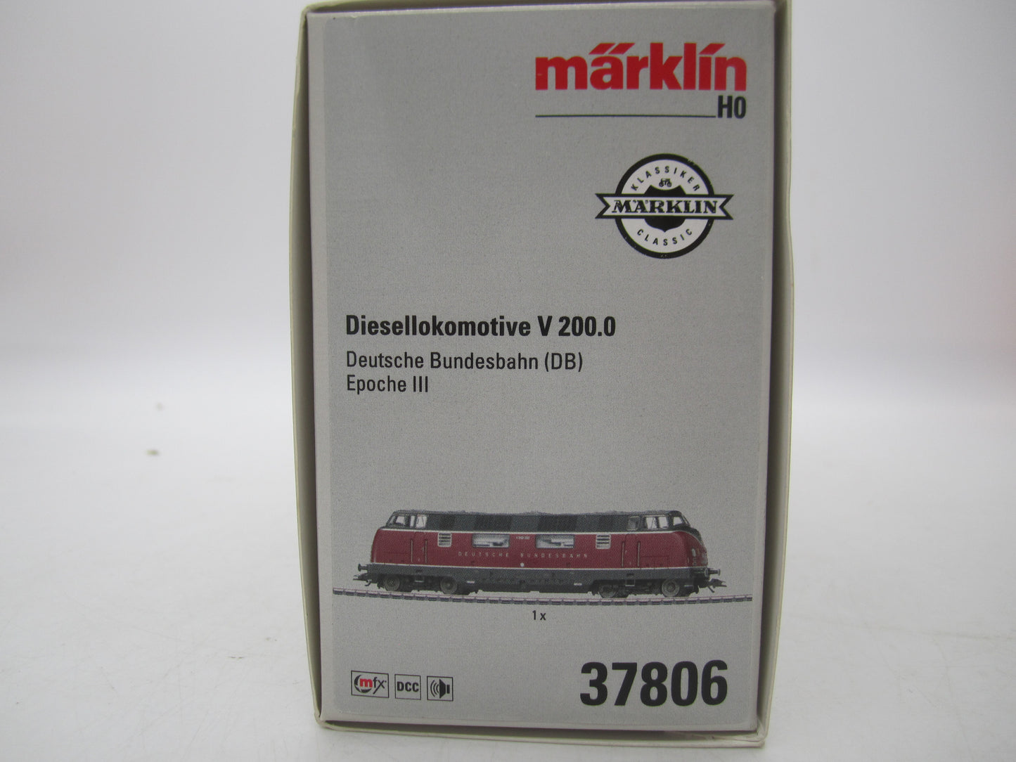 Märklin H0 - 37806 - Dieselloc, V200 van de DB - MFX+/Sound