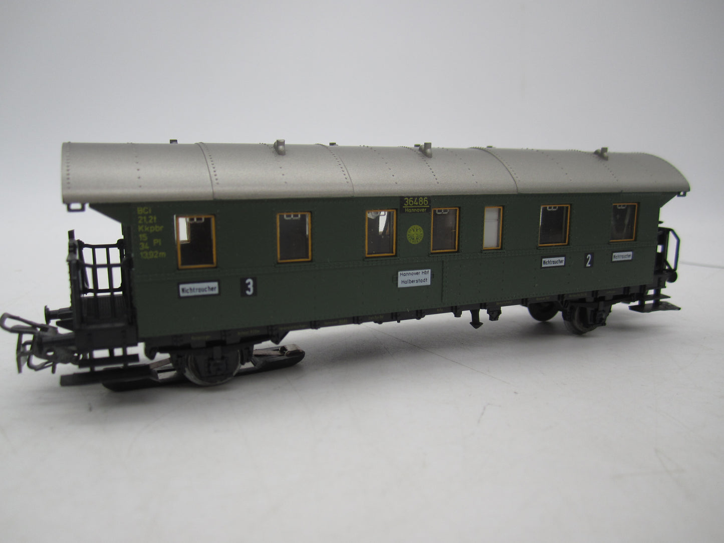 Märklin H0 - 4100 - 2e/3e klas personenrijtuig van de DRG, met verlichting