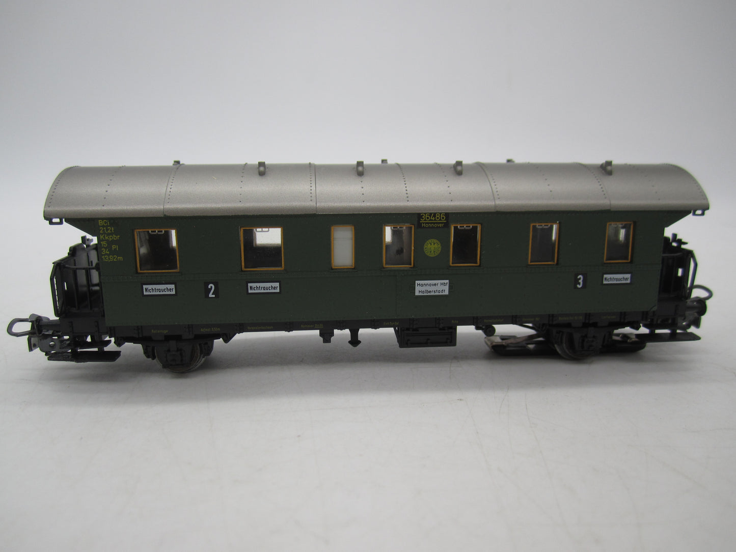 Märklin H0 - 4100 - 2e/3e klas personenrijtuig van de DRG, met verlichting