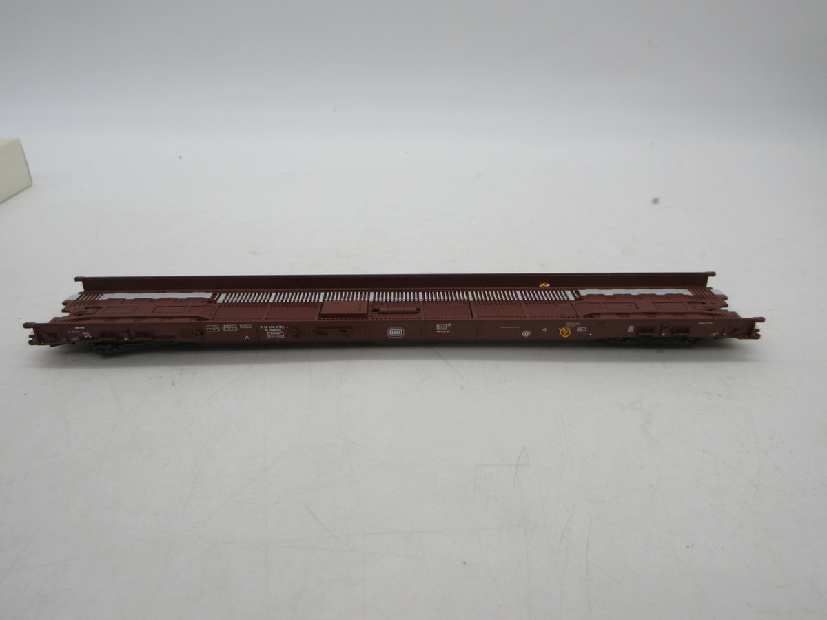 Märklin H0 - 4741 - Lagevloerwagen "Rollende Landstrasse" van de DB