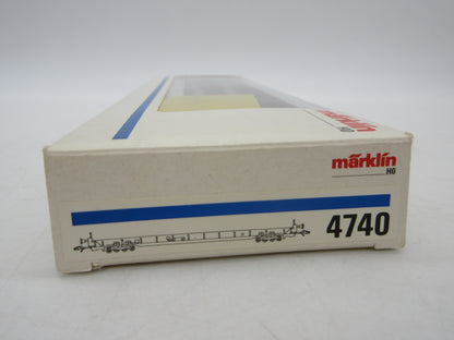 Märklin H0 - 4842 - Lagevloerwagen "Rollende Landstrasse" van de DB