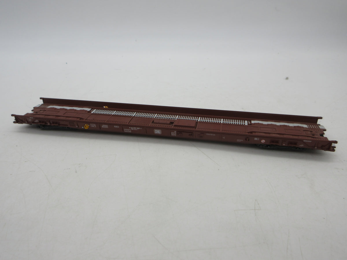 Märklin H0 - 4842 - Lagevloerwagen "Rollende Landstrasse" van de DB
