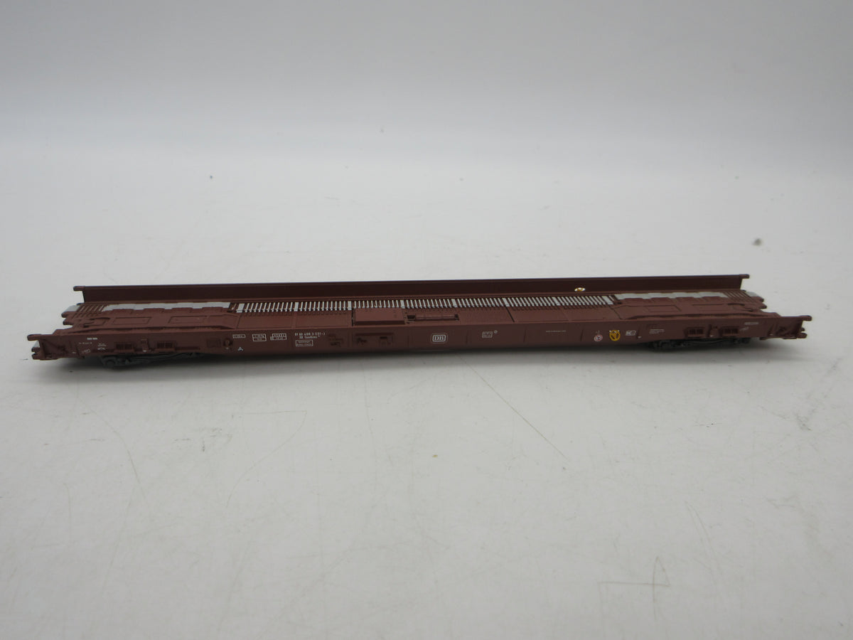 Märklin H0 - 4742 - Lagevloerwagen "Rollende Landstrasse" van de DB
