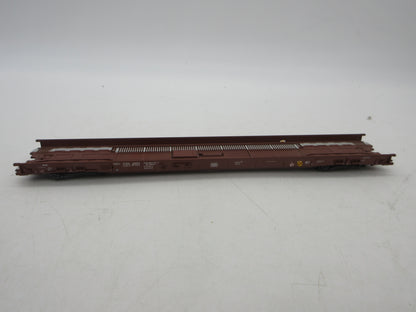 Märklin H0 - 4742 - Lagevloerwagen "Rollende Landstrasse" van de DB