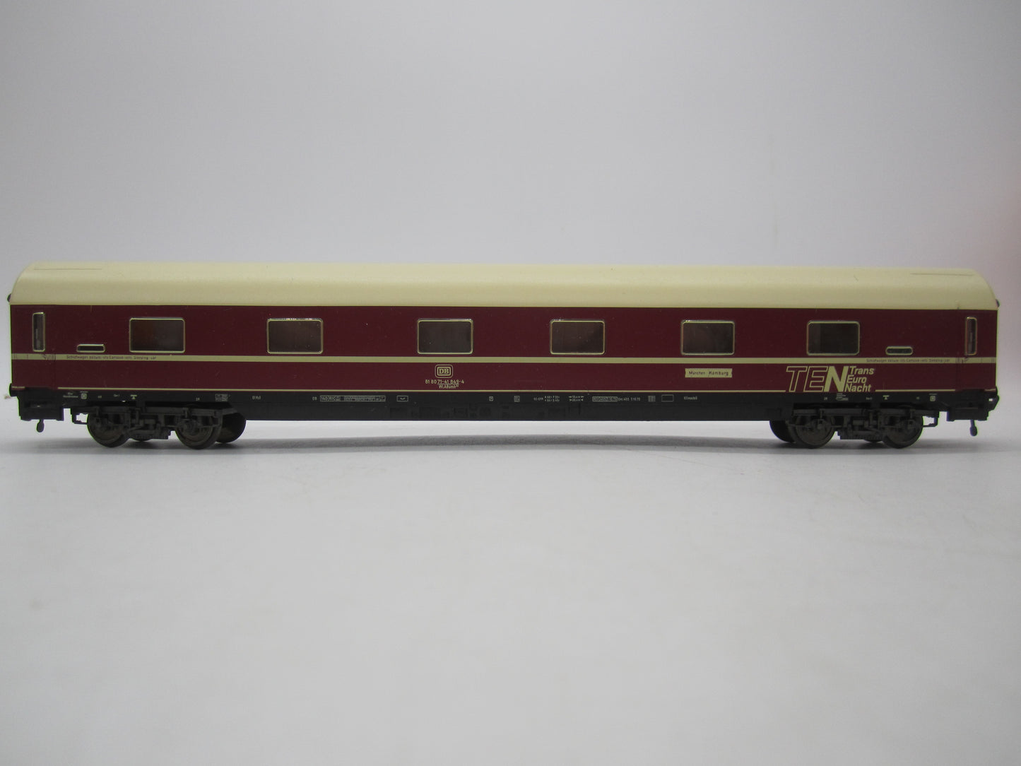 Fleischmann H0 - 5107 - TEN Slaapwagen van de DB, met verlichting
