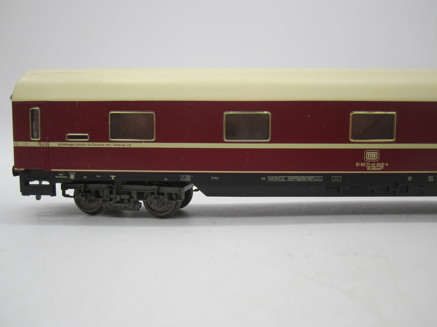 Fleischmann H0 - 5107 - TEN Slaapwagen van de DB, met verlichting