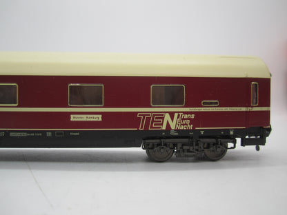 Fleischmann H0 - 5107 - TEN Slaapwagen van de DB, met verlichting