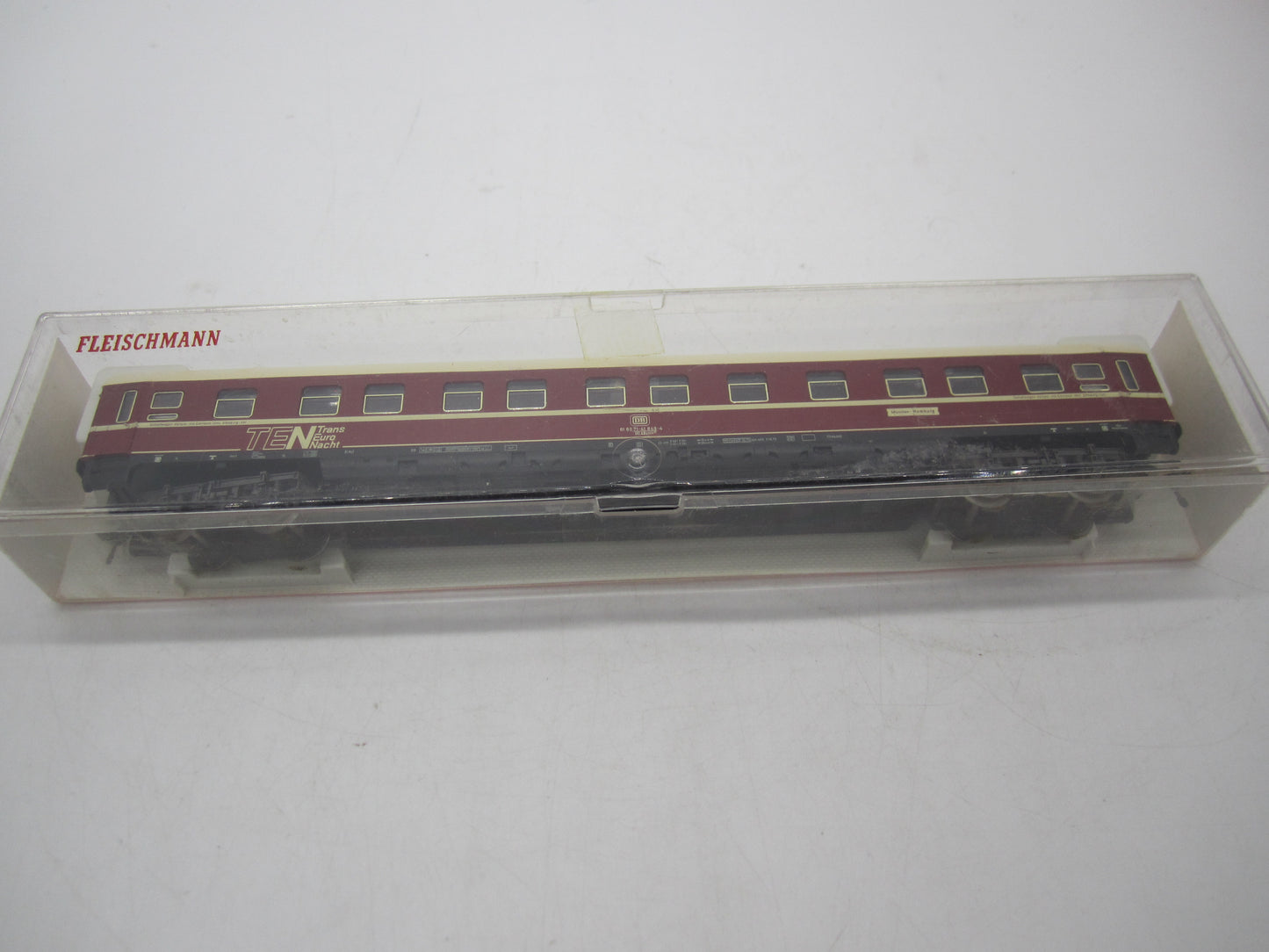 Fleischmann H0 - 5107 - TEN Slaapwagen van de DB, met verlichting