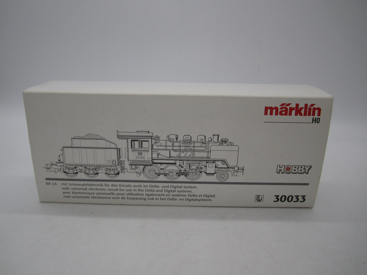 Märklin H0 - 30033 - Stoomloc met tender, BR 24 van de DB, digitaal