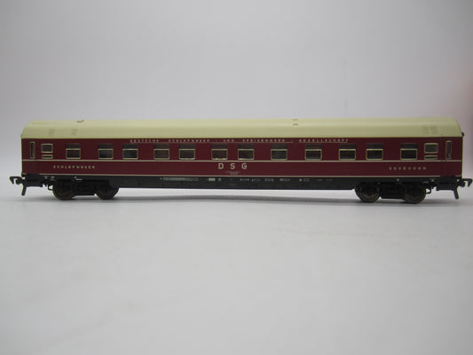Fleischmann H0 - 5106 - Slaapwagen en Speisewagen van de DSG, met verlichting