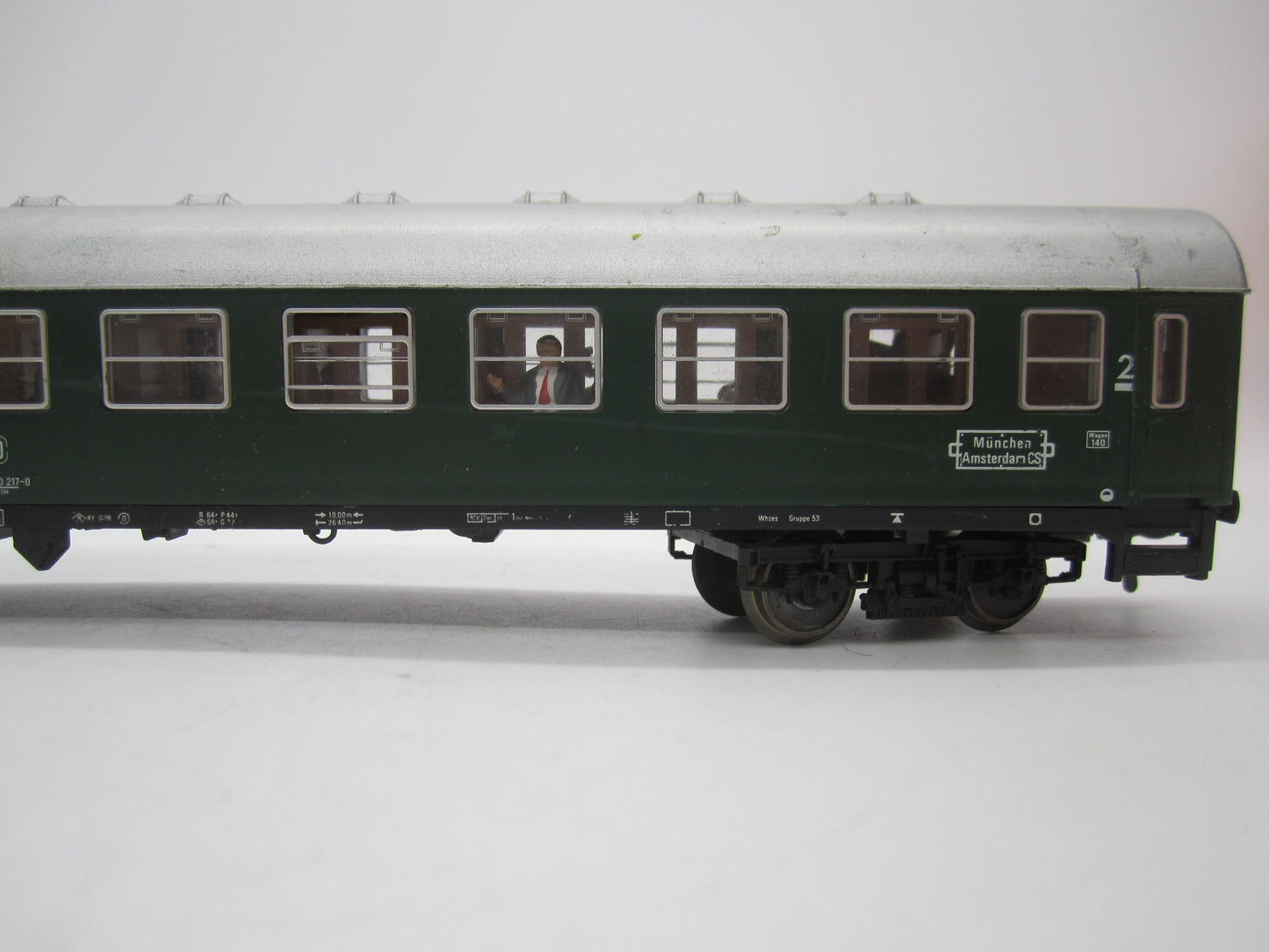 Fleischmann H0 - 5104 - Personenwagen 2e klas van de DB, met verlichting