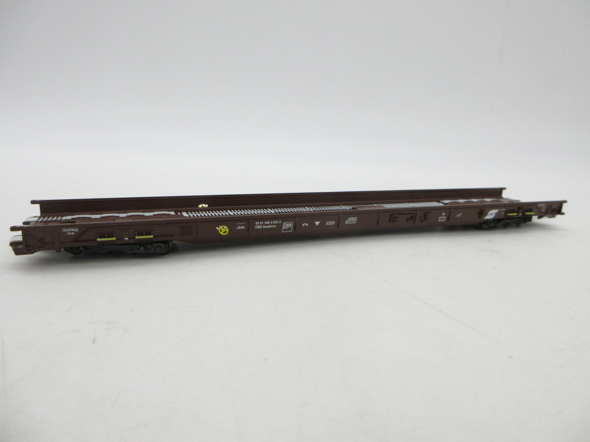 Märklin H0 - 84797 1 - Lagevloerwagen "Rollende Landstrasse" van de ÖBB, met vrachtwagen