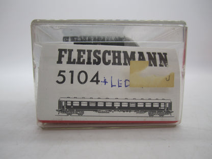 Fleischmann H0 - 5104 - Personenwagen 2e klas van de DB, met verlichting