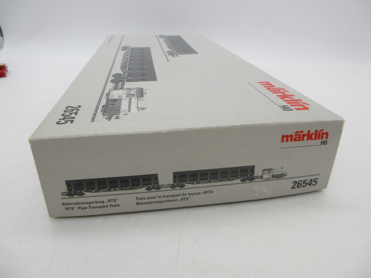 Märklin H0 - 26545 - Treinset buizentransport met Köf van de RTS - Digitaal