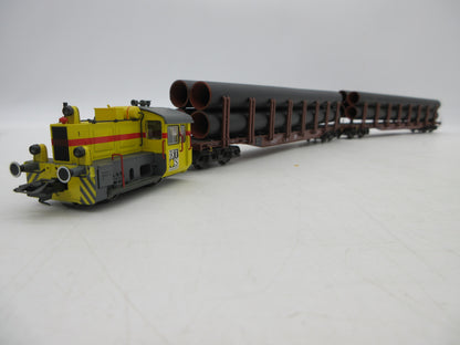 Märklin H0 - 26545 - Treinset buizentransport met Köf van de RTS - Digitaal
