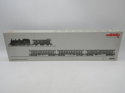 Märklin H0 - 26542 - Treinset Württembergse personentrein met T5 van de K.W.St.E. - Digitaal MFX