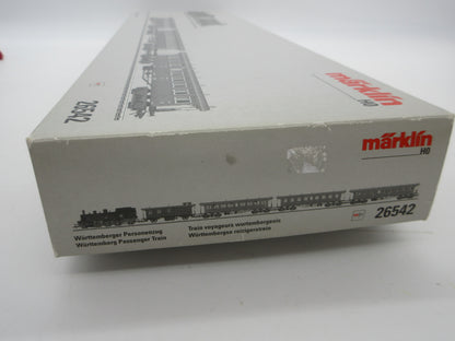 Märklin H0 - 26542 - Treinset Württembergse personentrein met T5 van de K.W.St.E. - Digitaal MFX