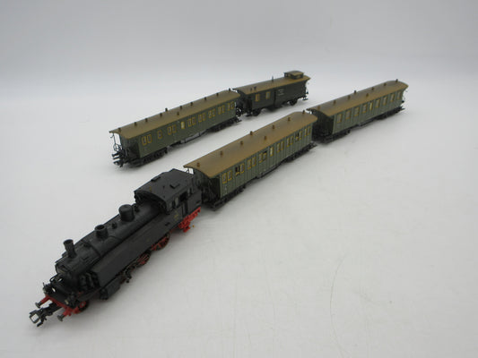 Märklin H0 - 26542 - Treinset Württembergse personentrein met T5 van de K.W.St.E. - Digitaal MFX