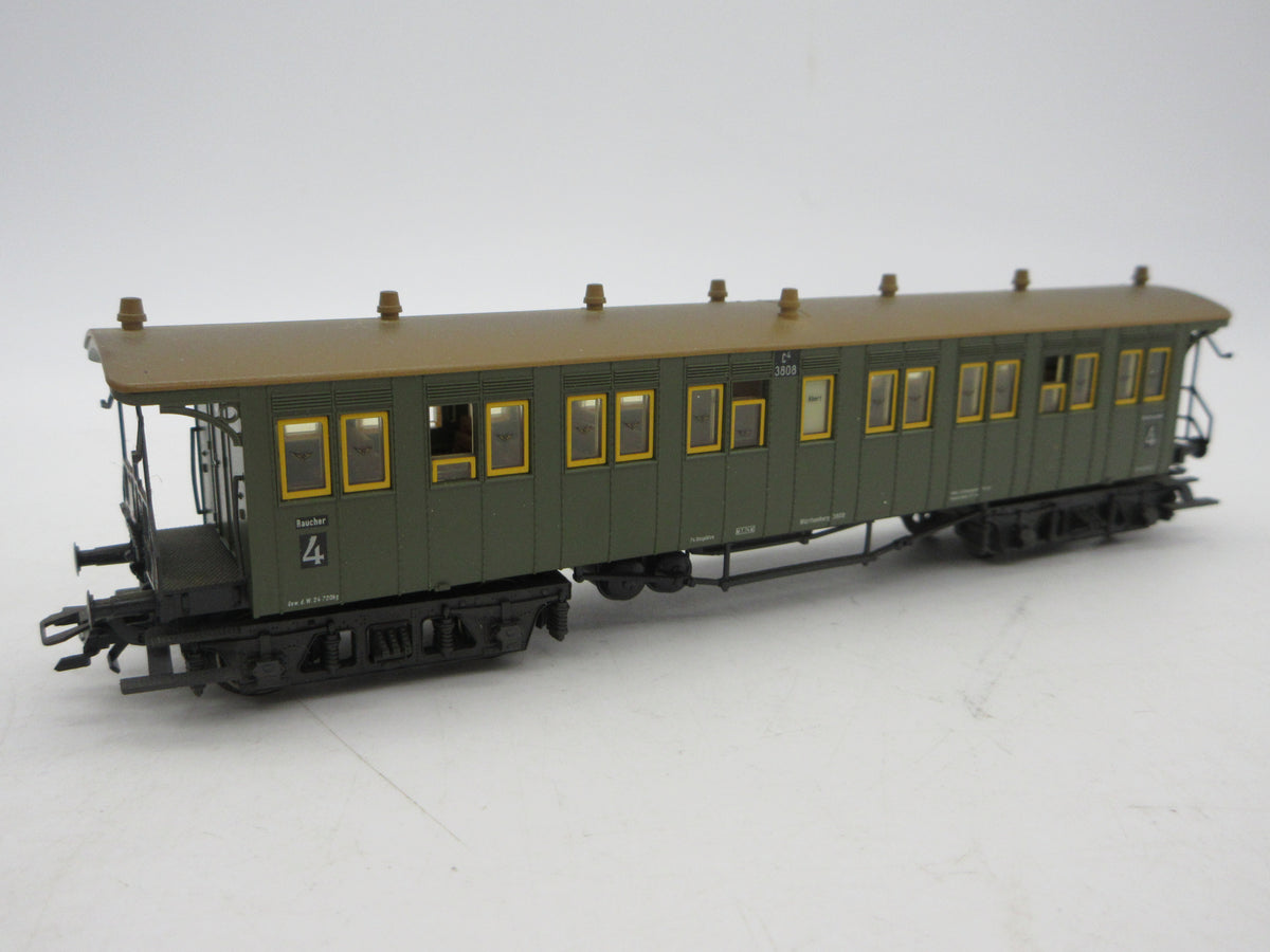Märklin H0 - 26542 - Treinset Württembergse personentrein met T5 van de K.W.St.E. - Digitaal MFX