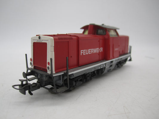 Märklin H0 - Uit set 29750 - Dieselloc, BR 212 "Feuerwehr" van de DB - Digitaal