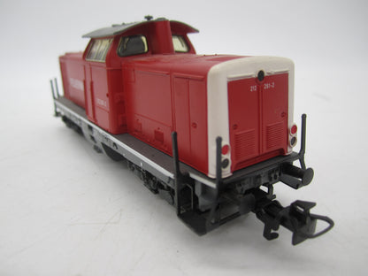 Märklin H0 - Uit set 29750 - Dieselloc, BR 212 "Feuerwehr" van de DB - Digitaal