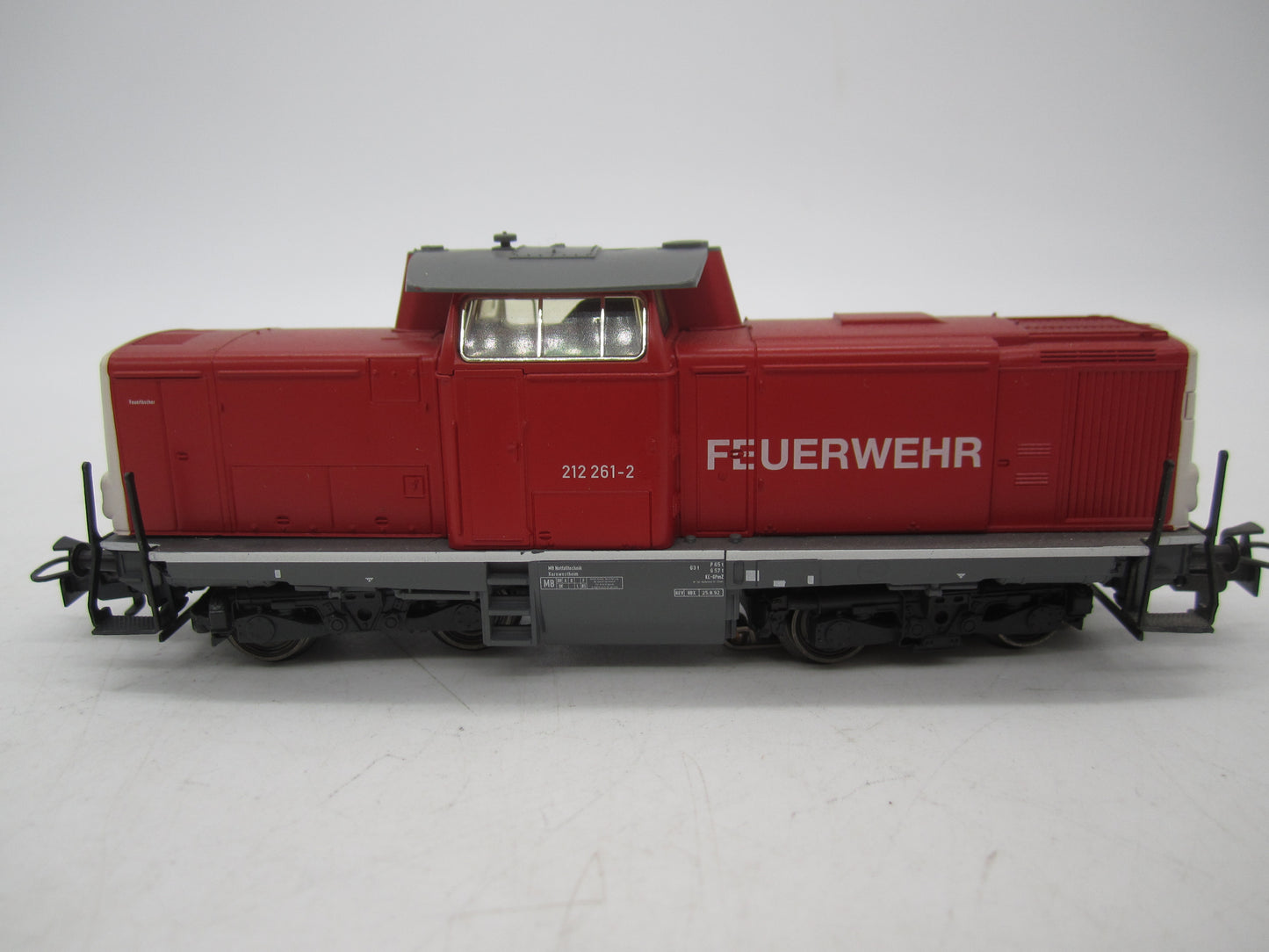 Märklin H0 - Uit set 29750 - Dieselloc, BR 212 "Feuerwehr" van de DB - Digitaal