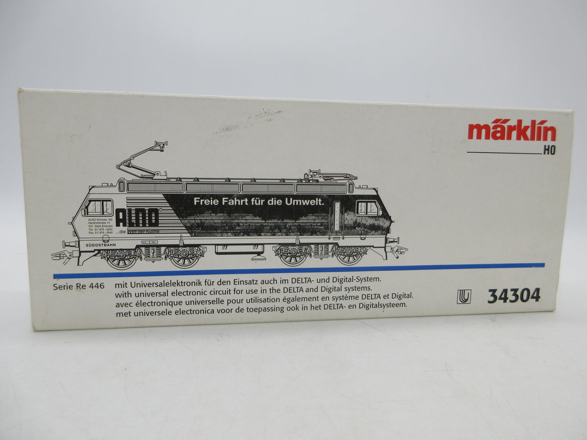 Märklin H0 - 34304 - E-loc, Re 446 "Alno" van SOB - Delta