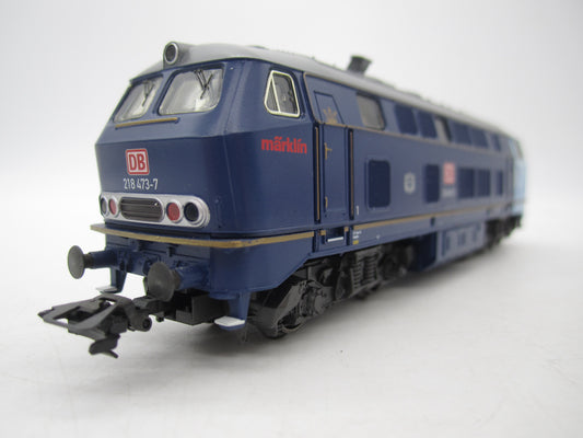 Märklin H0 - Uit set 26526 - Dieselloc, BR 218 "Musical Ludwig II" van de DB - Digitaal/Tyfoon