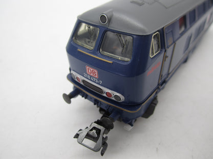 Märklin H0 - Uit set 26526 - Dieselloc, BR 218 "Musical Ludwig II" van de DB - Digitaal/Tyfoon