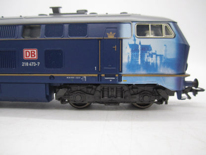 Märklin H0 - Uit set 26526 - Dieselloc, BR 218 "Musical Ludwig II" van de DB - Digitaal/Tyfoon