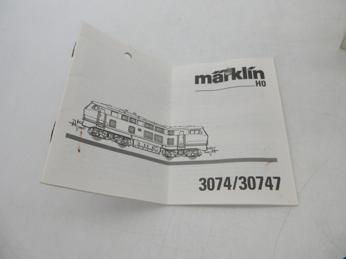 Märklin H0 - 33745 - Dieselloc, BR 218 van de DB, Delta