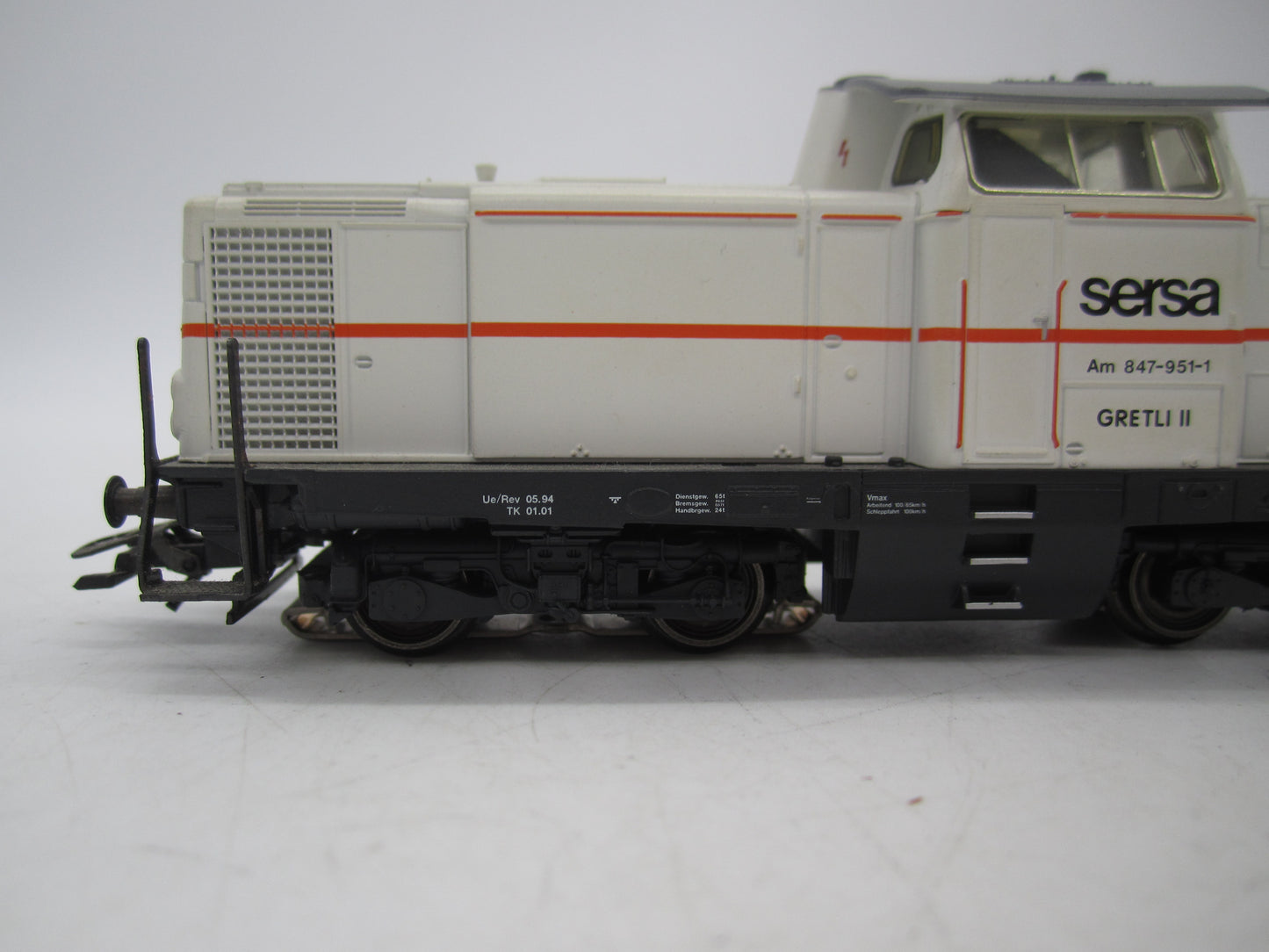 Märklin H0 - Uit set 28462 - Dieselloc, Am 847 "Sersa" van de SBB - Delta