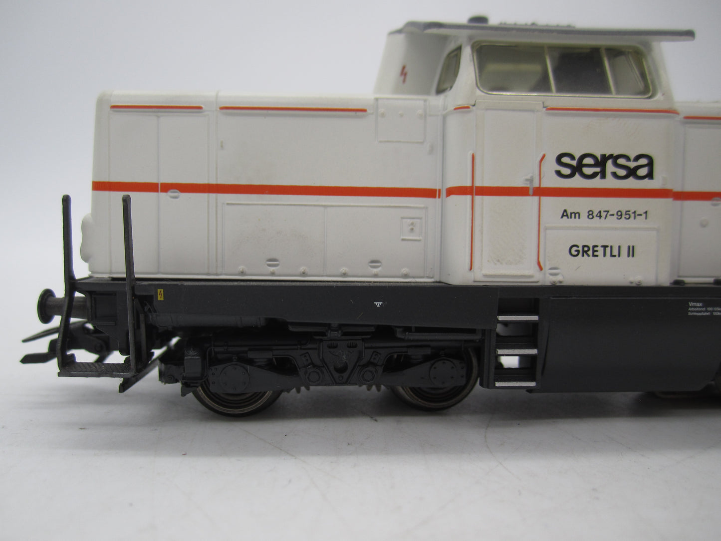 Märklin H0 - Uit set 28462 - Dieselloc, Am 847 "Sersa" van de SBB - Delta