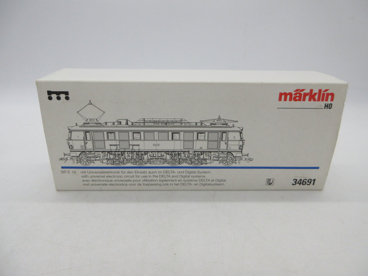 Märklin H0 - 34691 - E-loc, E-19 van de DB - Delta