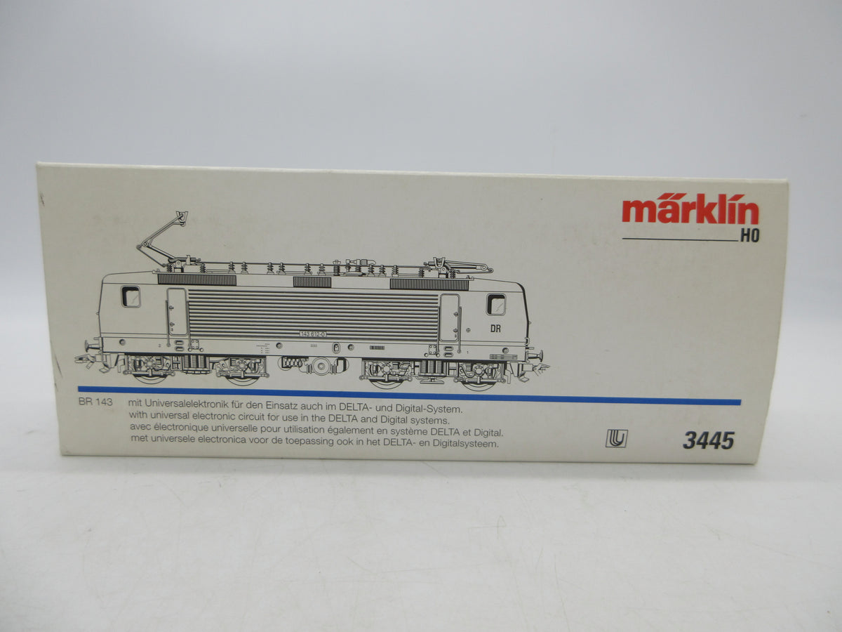 Märklin H0 - 3445 - E-loc, BR 143 van de DR, Delta