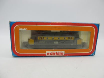 Märklin H0 - E-loc, Serie 1126 "Lombardijen" van de NS - Digitaal