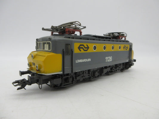 Märklin H0 - E-loc, Serie 1126 "Lombardijen" van de NS - Digitaal