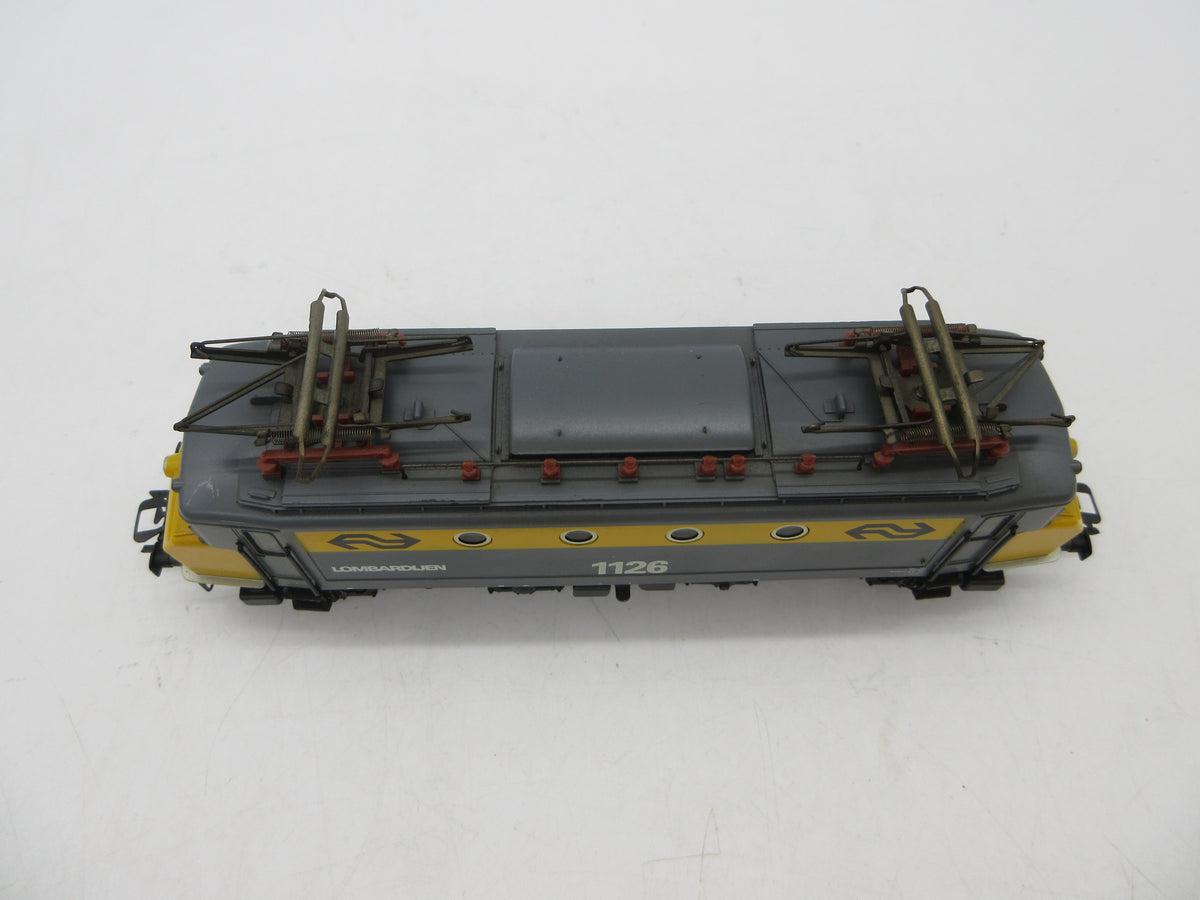 Märklin H0 - E-loc, Serie 1126 "Lombardijen" van de NS - Digitaal