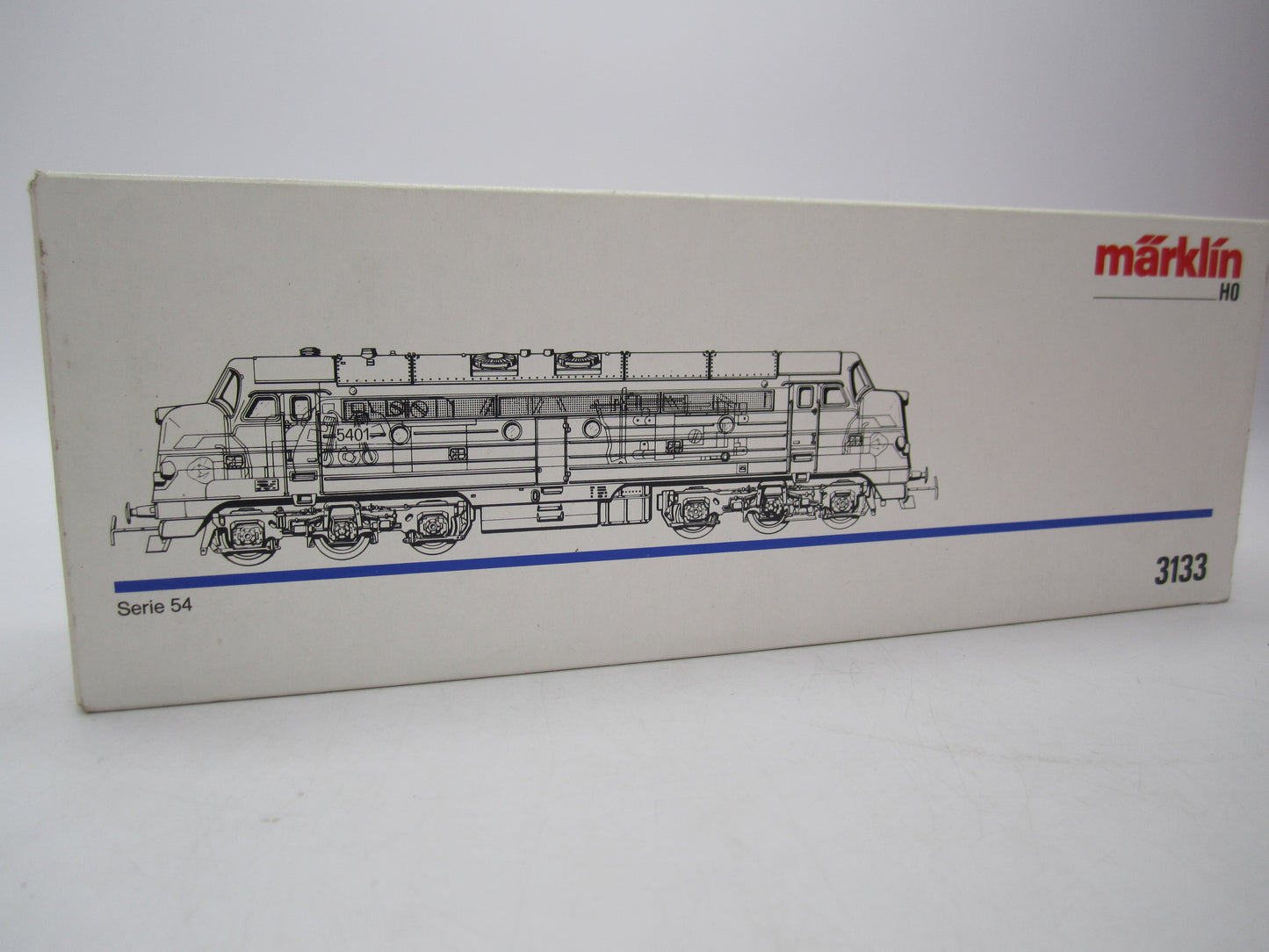 Märklin H0 - 3133 - Dieselloc, Serie 54 van de NMBS - Digitaal
