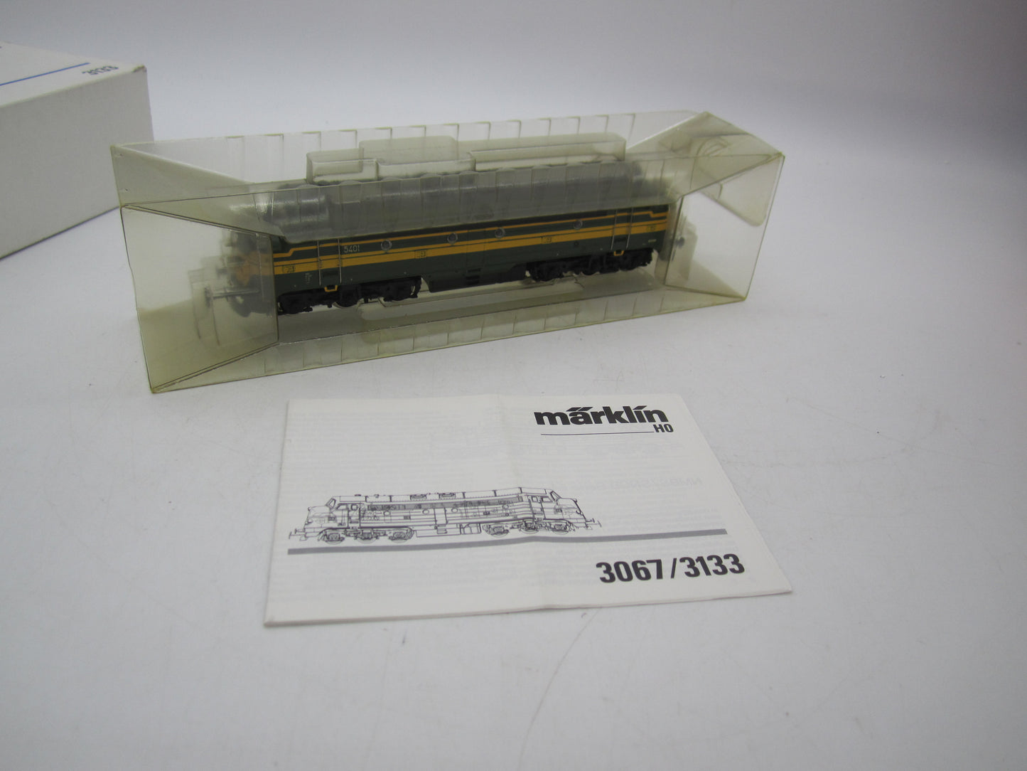 Märklin H0 - 3133 - Dieselloc, Serie 54 van de NMBS - Digitaal